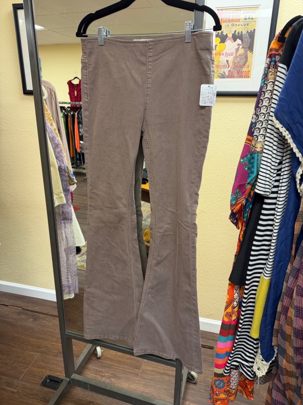 Women’s Brown Flare Jeans - Stretch Corduroy